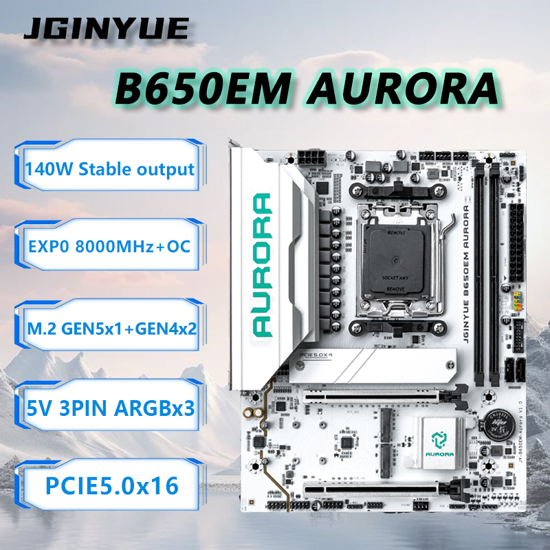 Ddr5 Rgb Ram - JGINYUE B650M AURORA Новая материнская плата