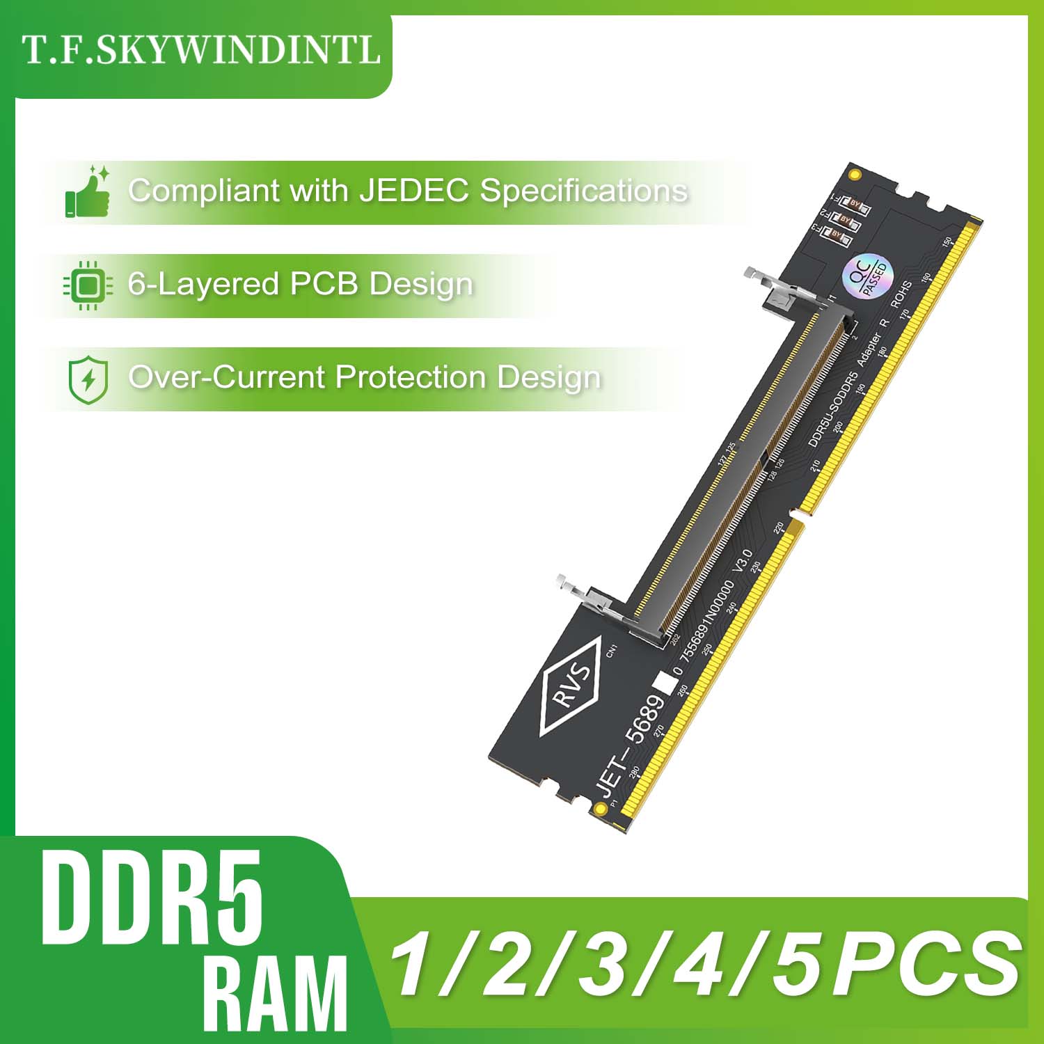Ddr5 Laptop Ram - Карта-адаптер для тестирования модулей памяти DDR5