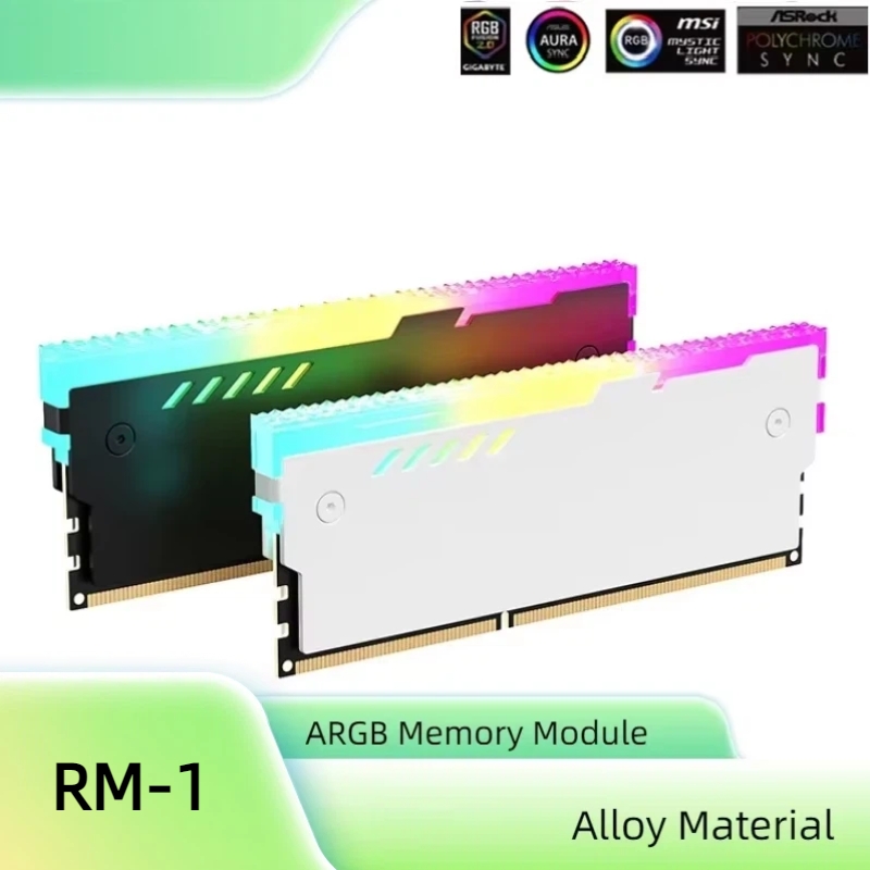 Радиатор памяти ПК RM-1 Охлажд – обзор и цена Ddr5 Rgb Ram