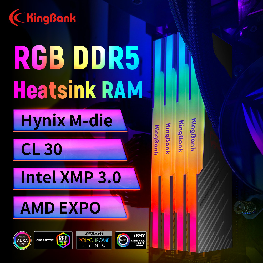Оперативная память KingBank KR – обзор и цена Ddr5 Rgb Ram